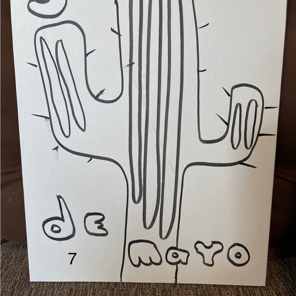 Canvas paint kits - hand drawn (Summer Prints for Sale) - Picture 5 of 15